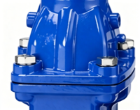 Vanne à opercule triangulaire à bride verrouillable en fonte ductile QT450 PN16 DN50-DN200 pour conduite d'eau et alimentation en eau municipale