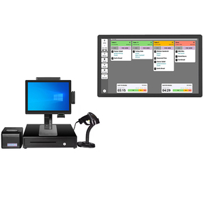 Hardware de sistema de visualización de cocina de 27 pulgadas al por mayor KDS pantalla táctil POS Dispositivo de caja registradora con Windows 10/Android OS Intel CPU - Product Image 2