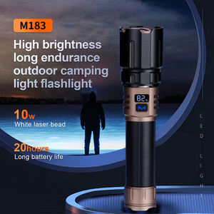 WOSEN-Lampe torche super lumineuse à LED, 5050 m, blanche, longue portée, rechargeable, zoom, lampe de poche, 1000m - Product Image 6