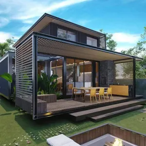 Hochwertiges 20 Fuß vorgefertigtes Flat Pack Home Modular ization Container House