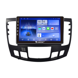 Cho HYUDAI SONATA 2009-2011 AT 9 Inch Headunit Thiết Bị Đôi 2 Din Octa-Core Quad-Core Xe Stereo GPS Navigation <span class=keywords><strong>Android</strong></span> Car Đài Phát Thanh - Product Image 3