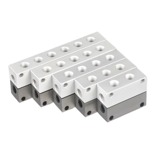 <span class=keywords><strong>1</strong></span>/8 "<span class=keywords><strong>1</strong></span>/<span class=keywords><strong>4</strong></span>" <span class=keywords><strong>1</strong></span>/2 "BSP nữ 2 3 <span class=keywords><strong>4</strong></span> 5 6 cách <span class=keywords><strong>4</strong></span>-8 cổng nhôm rắn đa dạng khối <span class=keywords><strong>Splitter</strong></span> khí nén phù hợp Máy nén khí - Product Image 1