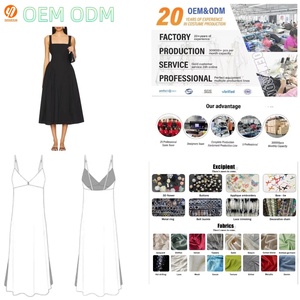 <span class=keywords><strong>Vestido</strong></span> Midi con Cuello Cuadrado Personalizado 1793 para Mujer, <span class=keywords><strong>Vestido</strong></span> <span class=keywords><strong>de</strong></span> Verano con Corte en A, <span class=keywords><strong>Vestido</strong></span> para Invitadas a Bodas Civiles, Vestidos <span class=keywords><strong>de</strong></span> Verano - Product Image 1