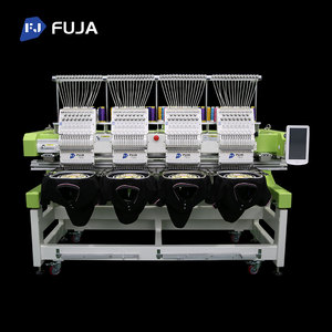 Máy thêu fuja Máy thêu vi tính 12/15 kim 4 đầu máy thêu công nghiệp - Product Image 2