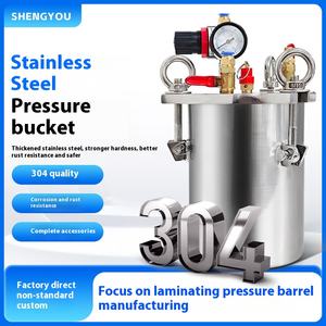 Baril de pression en acier inoxydable 304 Récipient sous pression en acier au carbone pour la distribution et l'état du réservoir de stockage Nouveau et utilisé - Product Image 5