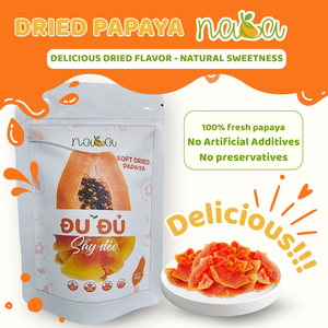 Papayes séchées AD biologiques à haute nutrition du Vietnam douces en tranches avec emballage sous vide naturel en vrac - Product Image 2