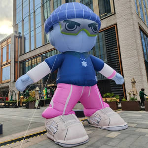 <span class=keywords><strong>Airfun</strong></span> barato inflable sirena dibujos animados bebé inflable infantil personaje globo para recién nacido Niño/niña fiesta de cumpleaños - Product Image 4