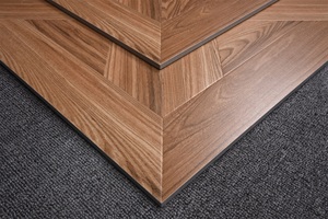 Produttore di piastrelle per soffitto decorazione d'interni 600*600 <span class=keywords><strong>Parquet</strong></span> interno in legno Patten piastrelle in ceramica - Product Image 6