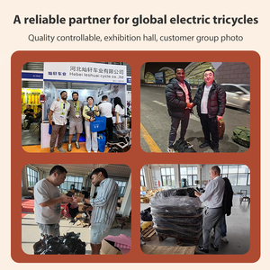 รถสามล้อไฟฟ้าบรรทุกสินค้า 850W-1000W 60V สำหรับผู้ใหญ่ แบบเปิดโล่ง ขายส่ง - Product Image 6