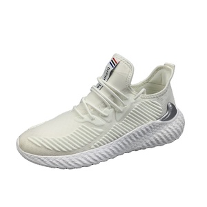 Men Casual Shoes Running Shoes Lace <b>up</b> Fly Knit Lightweight Comfortable Breathable Walking Sneakers - Product Image 2