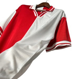Yüksek kaliteli futbol forması Polyester Retro spor nem esneklik Retro gömlek mevsimsel ligi futbol ekipmanları - Product Image 5