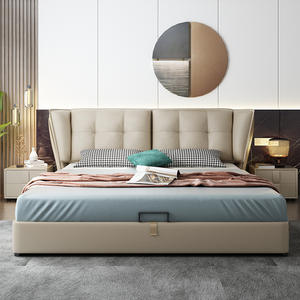 <span class=keywords><strong>Grand</strong></span> <span class=keywords><strong>lit</strong></span> en cuir 1.8 m, <span class=keywords><strong>lit</strong></span> <span class=keywords><strong>Double</strong></span>, King et Queen Size, bon marché, vente en gros - Product Image 2