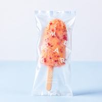 Sacs en plastique transparents pour sucettes glacées, pochettes pour bâtonnets de glace, emballages pour glaces, sacs en plastique pour emballer les glaces