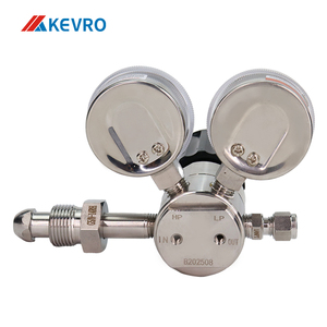 Regolatore <span class=keywords><strong>Gas</strong></span> 316 in acciaio inox ad alta pressione <span class=keywords><strong>1</strong></span>/4 "NPT femmina 3000psi con doppi calibri per apparecchiature a <span class=keywords><strong>Gas</strong></span> da laboratorio - Product Image 6