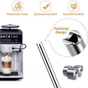 Venta al por mayor piezas de máquina de café para <span class=keywords><strong>Bosch</strong></span> VeroAroma / Siemens EQ.6 serie máquina de café pipa de leche y juego de cepillo de limpieza - Product Image 5