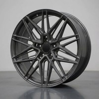 Velg Roda Forged Multi Spoke Gun Gray Star 18-22 Inch 5 Lubang Custom PCD Offset J 6061-T6 Ringan Sport Monoblock Hub