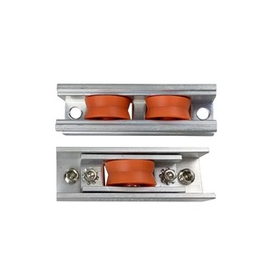 Fabrika özel cam sürgülü kapı kasnak pencere tekerlek sürgülü kapı pencere şerit kasnak ev dilsiz donanım Abalone oluk Whee - Product Image 4