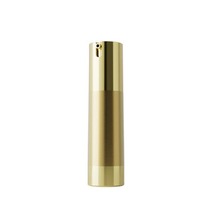Emballage cosmétique personnalisé brillant Rose or argent vide en plastique 10ml 15ml 20ml 30ml électroplaqué Uv bec pompe Airless bouteille - Product Image 1