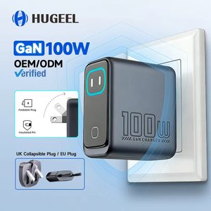 <span class=keywords><strong>Cargador</strong></span> GaN de 100W con Carga Rápida PD y Pantalla Inteligente, Adaptador de Viaje Plegable para EE. UU. y Reino Unido, para Teléfonos Xiaomi y <span class=keywords><strong>Huawei</strong></span>, <span class=keywords><strong>Cargador</strong></span> <span class=keywords><strong>Tipo</strong></span> <span class=keywords><strong>C</strong></span> para Laptop - Product Image 1