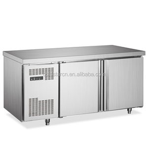 2 türen unterbau chiller, edelstahl küche kühlschrank - Product Image 1