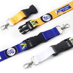 Lanières personnalisées en polyester imprimées par sublimation avec logo, toutes tailles, échantillon gratuit, pour clés et outils, vente en gros - Product Image 3