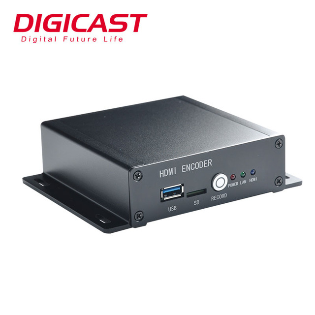 DIGICAST Live Streaming Encoder IPTV 4K Video Recording HLS SRT H DMI Encoder
