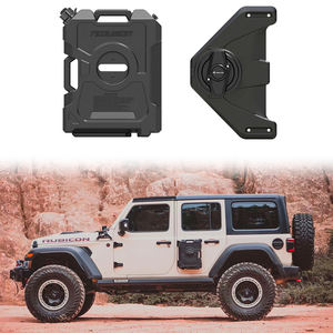 Support de montage de charnière de porte tout-terrain 9L 2.5 gallons pour Jeep Wrangler JK JL 4XE Gladiator JT 4x4 Accessoires - Product Image 1