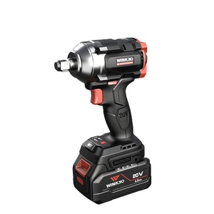 ประแจบลัชเลสไร้สาย 18V 20V ระดับอุตสาหกรรม พร้อมแบตเตอรี่ลิเธียมไอออน เครื่องมือช่างไฟฟ้า - Product Image 2