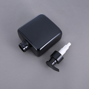 Square Pet Cosmetic <b>Bottle</b> 300Ml Lotion <b>Pump</b> For Cosmetic Packaging - Product Image 1