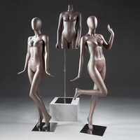 Cintres d'affichage de mannequin complet féminin
