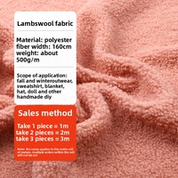 Tissu en velours polaire corail 100 % polyester épaissi, imprimé et teint en trame, chaud, pour vêtements de football/soccer et doublure de poupée