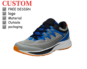 Zapatillas Deportivas para Hombre con Logotipo Personalizado, Transpirables, de Malla, para Correr, OEM ODM, Fábrica, MOQ Bajo de 100-300 Pares, Muestra Rápida <span class=keywords><strong>Hoy</strong></span> - Product Image 1