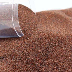 Abrasivo de <span class=keywords><strong>Granate</strong></span> de Alto <span class=keywords><strong>Valor</strong></span>, Grado Industrial, Malla 80A, Arena de <span class=keywords><strong>Granate</strong></span> Roja para Corte por Chorro de Agua y Filtración - Product Image 3