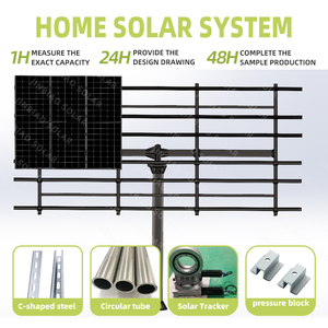 Cấu trúc trục kép hệ thống theo dõi năng lượng mặt trời thông minh với giá theo dõi công bằng - Product Image 6