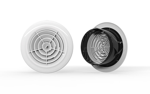 Eficiente Registro de aire en remolino ABS de 150mm que combina perfectamente para mejorar la circulación del aire y reducir los costos de energía - Product Image 5