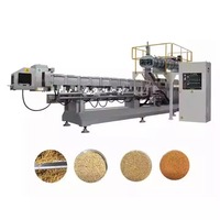 Nouvelle machine industrielle haute performance automatique en acier inoxydable pour la fabrication d'aliments pour chiens en granulés flottants, extrudeuse de granulés, 150-500 kg/h