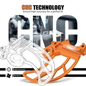 NICECNC ชุดป้องกันจานเบรกหลังอะลูมิเนียมสำหรับรถมอเตอร์ไซค์ KTM 790 Adventure 790 890 Adv R 2019-2022 Norden 901 2022-2023 - Product Image 4