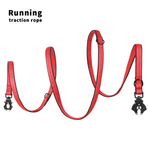 OEM personalizado de alta resistencia para mascotas ajustable Cross Body Running cuerda manos libres multifunción Rana Clip perros correas Logotipo de diseño personalizado - Product Image 1