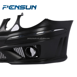 Kit de carrocería de parachoques delantero E63 AMG estilo Kit de parachoques delantero con luz antiniebla para <span class=keywords><strong>mercedes</strong></span>-benz W211 <span class=keywords><strong>Clase</strong></span> <span class=keywords><strong>E</strong></span> 2007 2008 <span class=keywords><strong>2009</strong></span> E550 E350 E320 - Product Image 5
