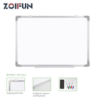 Tableaux blancs magnétiques à cadre en aluminium sur mesure ZOIFUN pour l'école