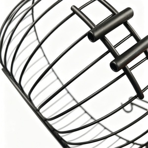 Detachable Classic Wrought Iron Portable Round Food <b>Container</b> for Household Use 0-1L Capacity - Product Image 2