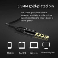 Écouteurs intra-auriculaires filaires QKZ CK5, son stéréo HiFi, câble 4N OFC, prise jack 3,5 mm, écouteurs de qualité supérieure avec basses profondes, réduction de bruit ENC, IPX-5