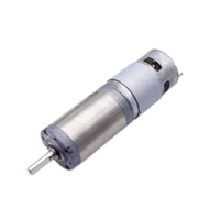 Motor Gearbox DC 24V yang Dapat Disesuaikan, RPM Rendah Torsi Tinggi untuk Otomasi Industri, Peralatan Medis, Rumah Pintar, Kipas Kapal