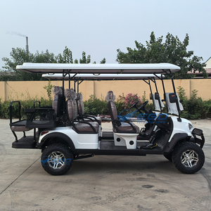 Carrito de Golf Eléctrico Blanco Popular de 48v para 6 Pasajeros, Buggy de Golf para Turismo Todoterreno en Oferta - Product Image 4