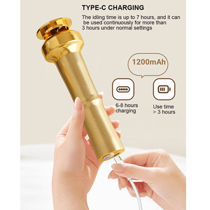 Nouveau Style meuleuse de pied électronique Nano verre pieds callosités outils outil de pédicure électrique avec tampons de ponçage jetables - Product Image 4