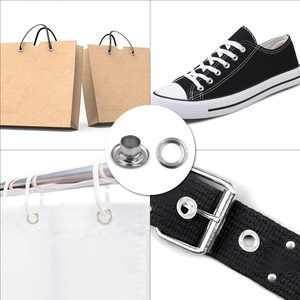 Accessoires de chaussures en gros : Rivets ronds en laiton massif de 5 mm à 21 mm, œillets métalliques noirs pour cuir - Product Image 4