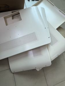 แผ่นพลาสติกขึ้นรูปด้วยความร้อนแบบ OEM แผ่นพลาสติกหนา ชิ้นส่วนขึ้นรูปด้วยระบบสุญญากาศตามสั่ง ชิ้นส่วน ABS ขึ้นรูปด้วยความร้อน - Product Image 2