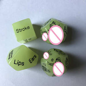 Dados Eróticos Luminosos <span class=keywords><strong>5</strong></span> en 1 para el Amor y el Sexo, Juego de Dados de Posiciones Personalizadas para Parejas, Regalo para Juegos de Pareja - Product Image 6