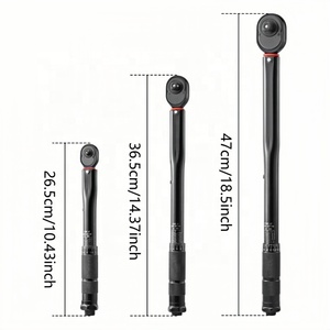 Llave Dinamométrica de 1/2'' con Cabezal de Trinquete Reversible y Doble Escala, 10~150 Ft-Lb/13.6~203.5 Nm, 1/4'', 3/8'', 5-25 Nm, 19-110 Nm, 28-210 Nm - Product Image 2