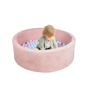 Rifornimento di fabbrica bambini Soft Ball miscela riempimento piscina grande rotondo morbido bambini Memory Foam Ball Pit